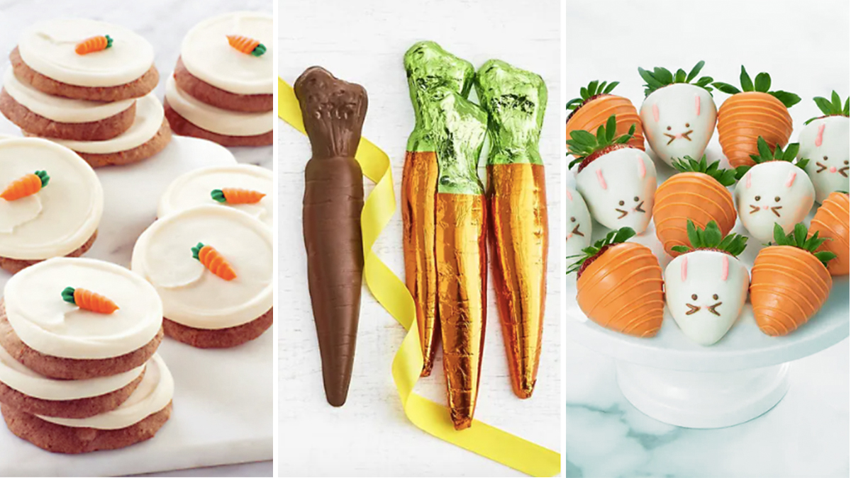 easter brunch ideas: easter carrot treats