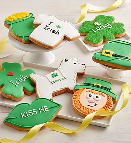 Picture of St. Pat's Day artisan cookies