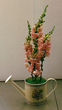a photo of a diy mother's day floral arrangement