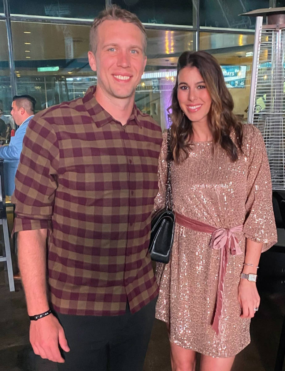 a photo of tori foles and nick foles