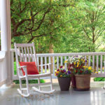A photo of front porch ideas