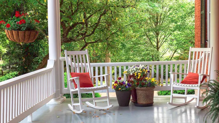 A photo of front porch ideas