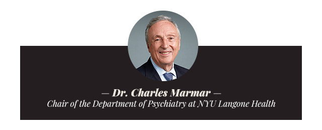 Graphic of Dr. Charles Marmar