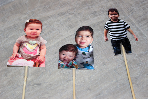 a photo of father's day craft ideas with all photos laminated