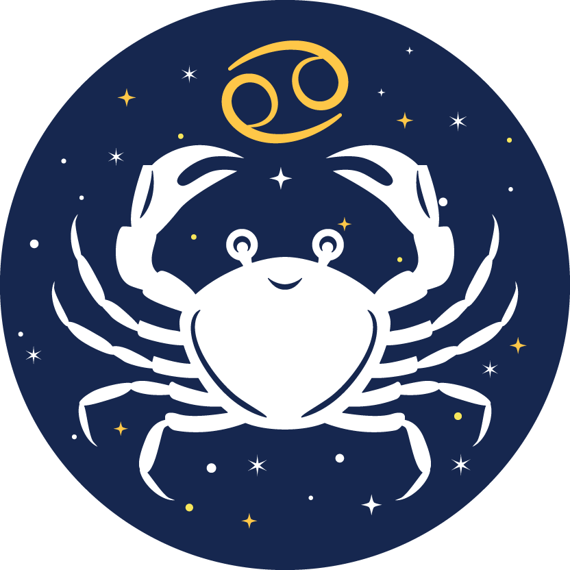 una foto de los cumpleaños de julio con el signo zodiacal Cáncer