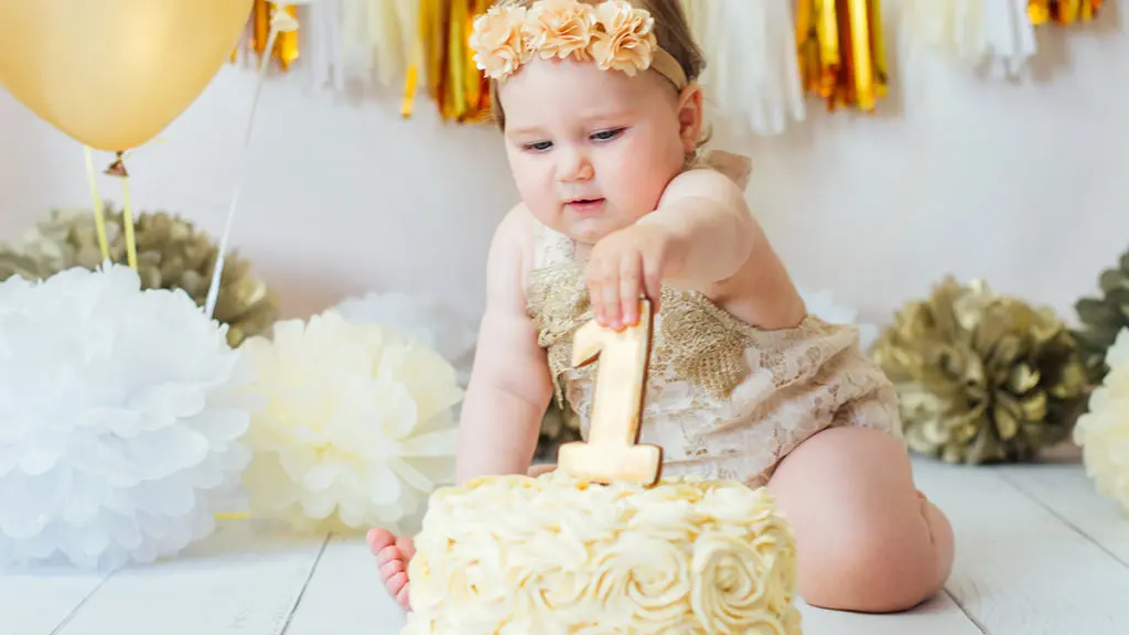 a photo of first birthday party tips with