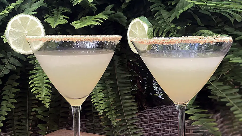 national sisters' day with key lime martinis