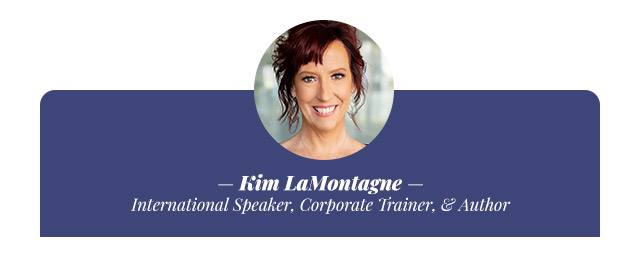 Graphic of Kim La Montagne, expert on mental health in the workplace