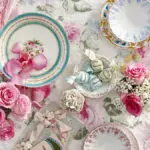 summer parties with a table setting for a summer party