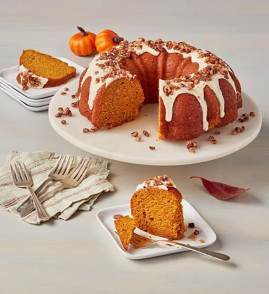 Especia de calabaza con Gugelhupf de calabaza