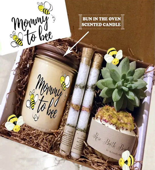 gifts for pregnant women Mommy To Be Succulent Spa Gift Box