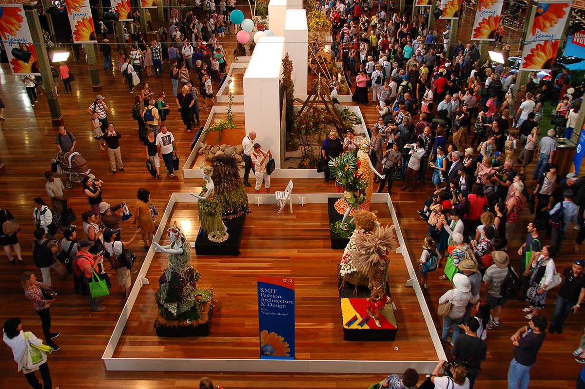 Historia de la entrega de flores con el Melbourne Flower Show