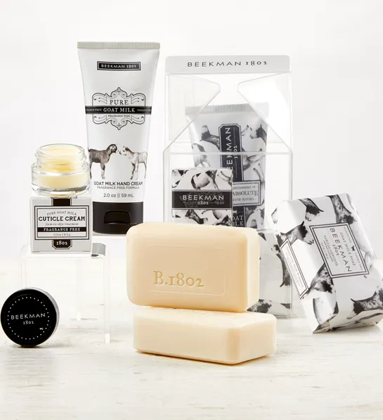Juego de spa de cartón de leche Beekman™