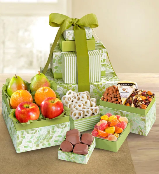 best hostess gift ideas with Fruit Sweets Tower