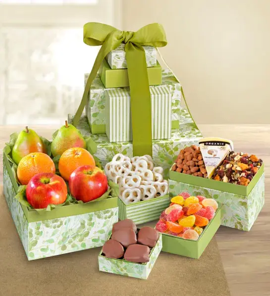 best hostess gift ideas with Fruit Sweets Tower