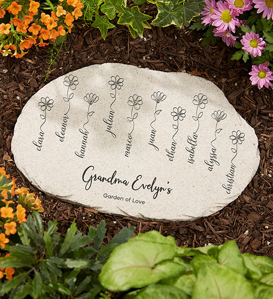 best hostess gift ideas with garden stone