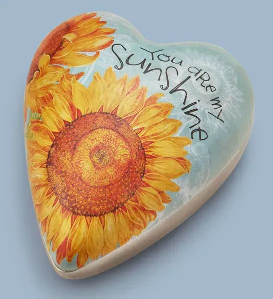 birthday gift ideas for mom with You are My Sunshine Trinket Dish