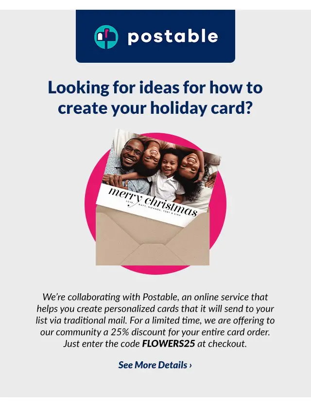 holiday cards postable