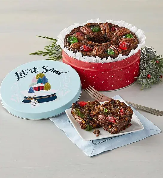 white elephant gift ideas with Classic Traditional Fruitcake
