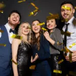 new year's eve party ideas with new year's revelers