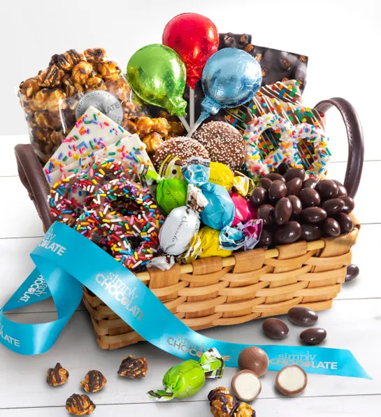 st birthday ideas Simply Chocolate Birthday Sweets Basket