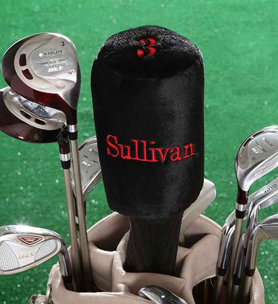 Regalos de cumpleaños para hombres con funda de palo de golf personalizada