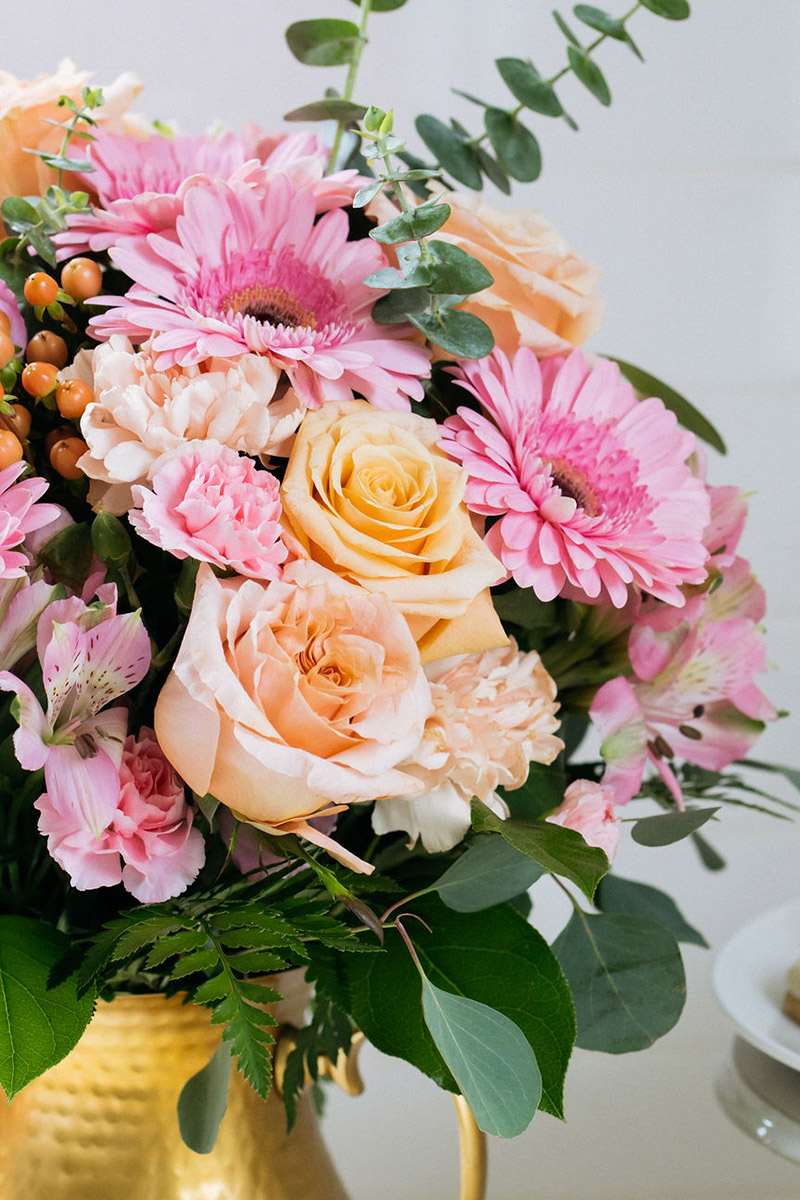 tendencias florales con colores nostálgicos