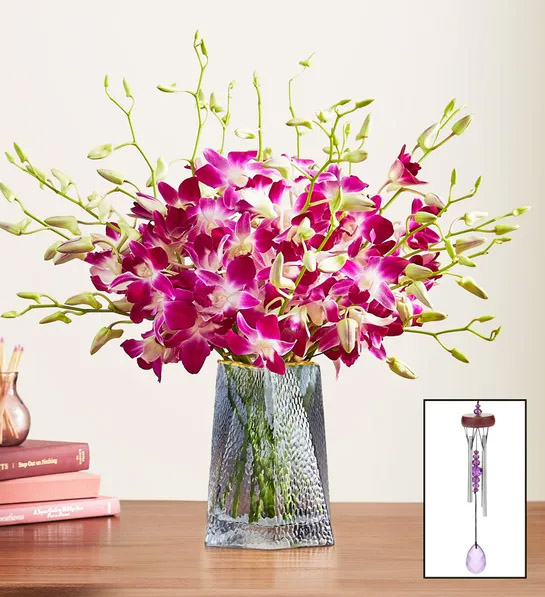 gifts for aquarius with orchids