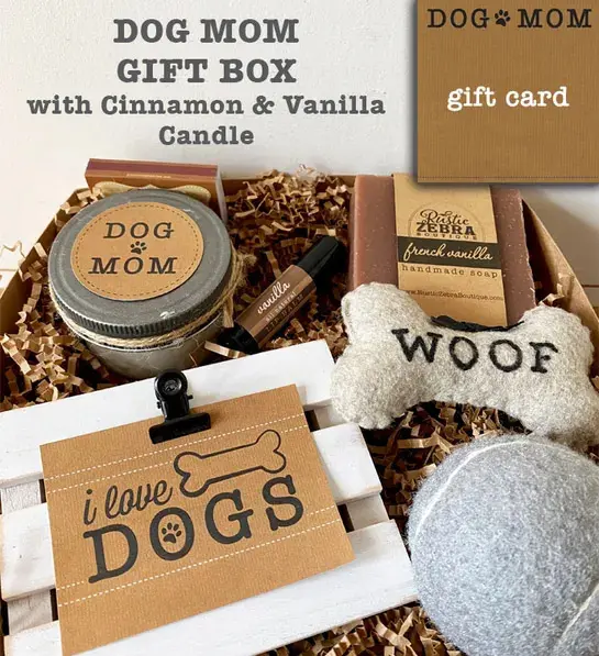 gifts for dog lovers with Dog Mom Gift Box