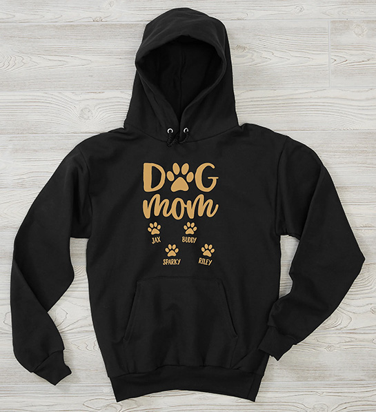 gifts for dog lovers with dog mom hoodie