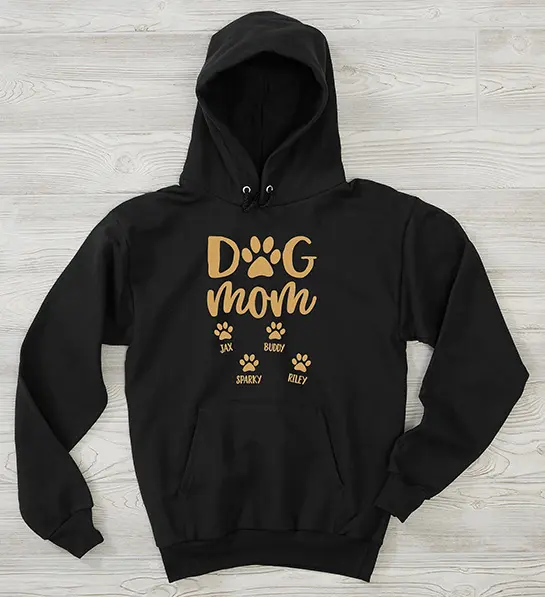 gifts for dog lovers with dog mom hoodie
