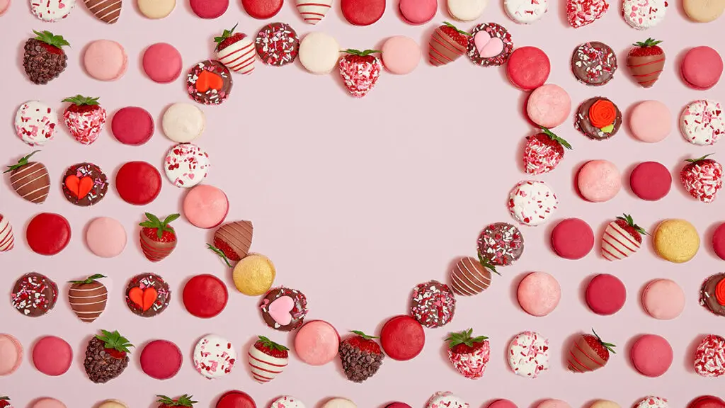 valentines day facts with valentines confections