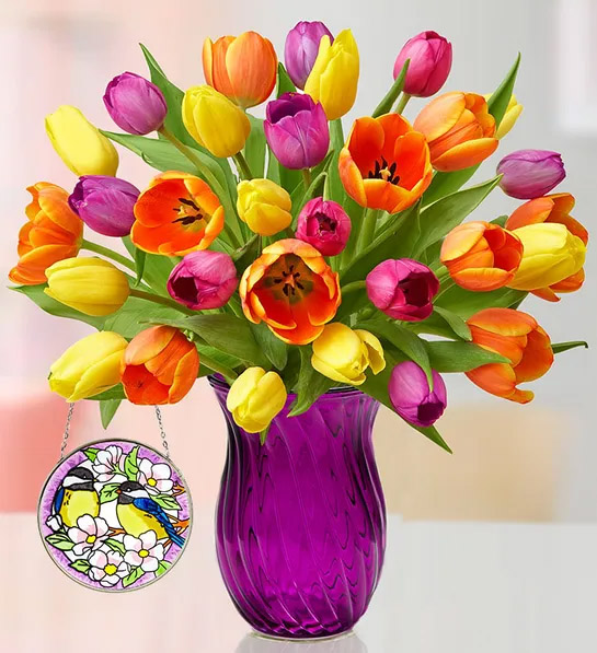 Assorted Tulip Bouquet