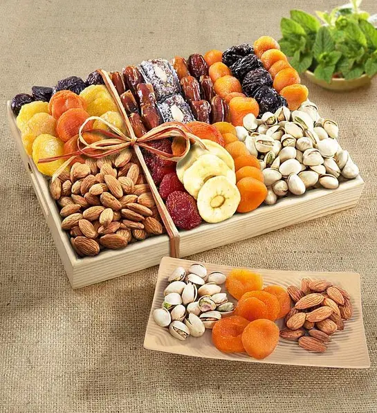 Fruitful Harvest Dried Fruit Nut Crate