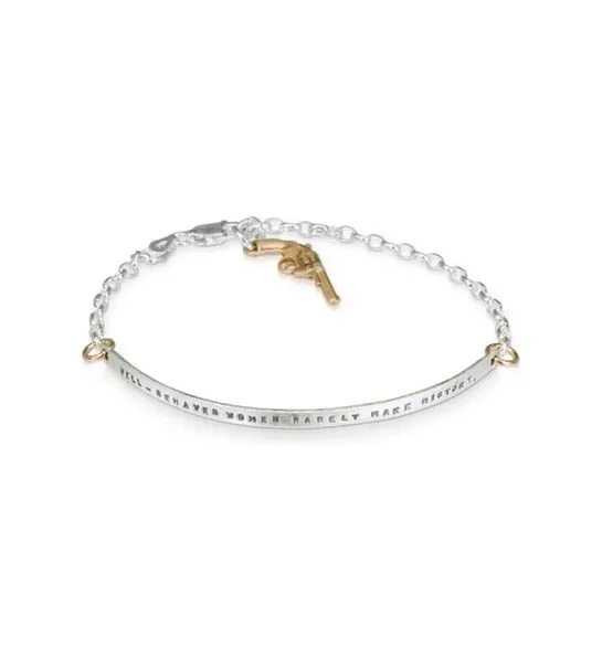 Regalos para el día de la mujer con pulsera para mujeres educadas