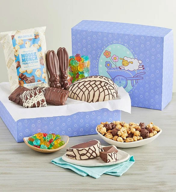 Ideas de regalos de Pascua con la caja de dulces de Pascua