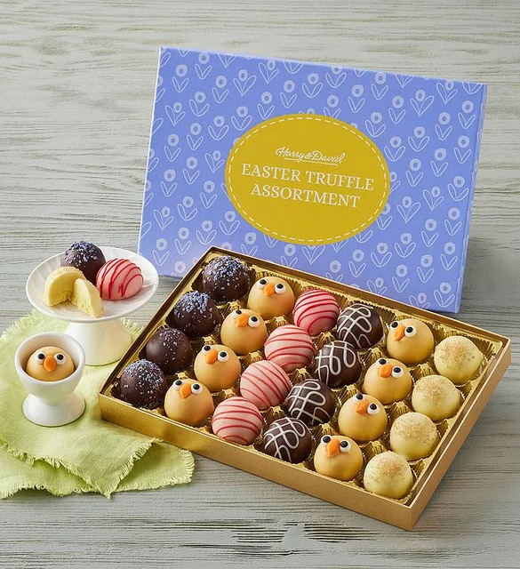 Ideas de regalos de Pascua con trufas de Pascua
