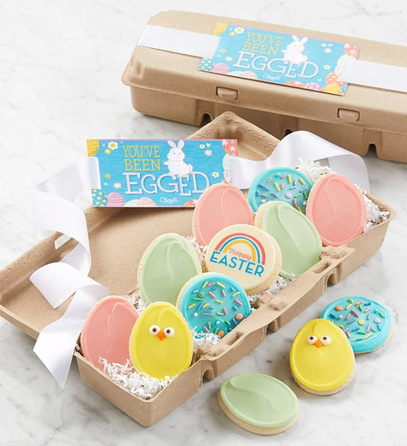 Ideas para regalos de Pascua con la caja de huevos de Pascua Youve Been Egged