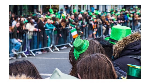 Celebre el Desfile del Día de San Patricio