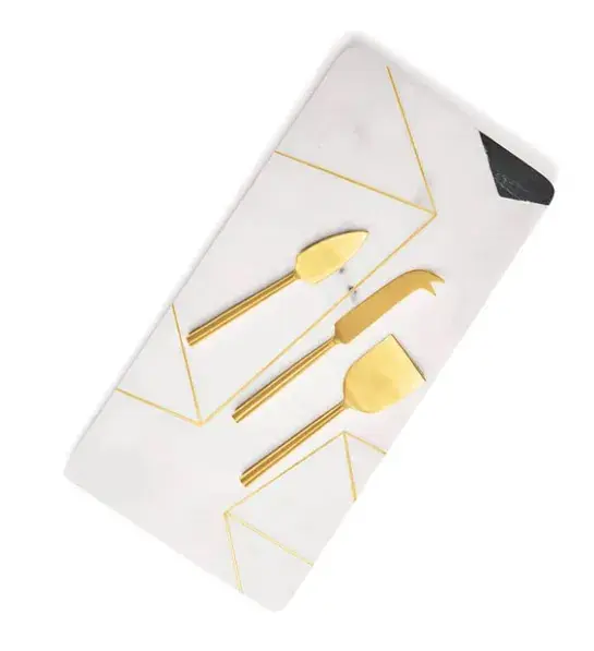 passover gifts with Marble Serving Board With Knives