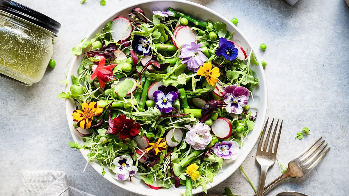 spring salad hero