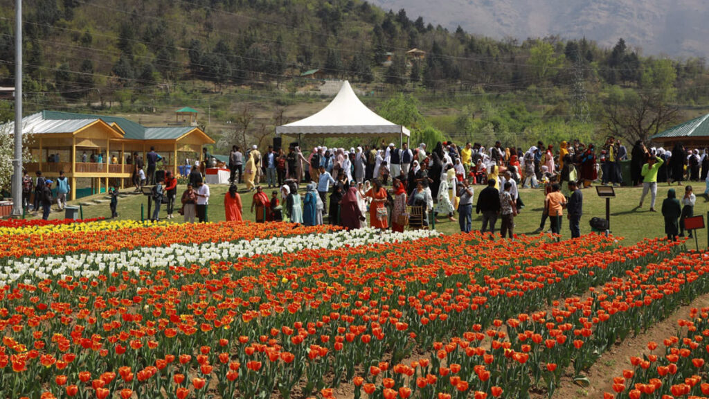 Festivales de tulipanes con Srinagar Tulip Festival