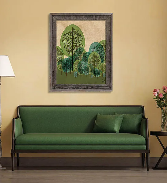 birthday gifts for taurus with viridian standing leaves