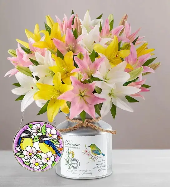 gifts for non traditional moms Sweet Spring Lilies for Mothers Day