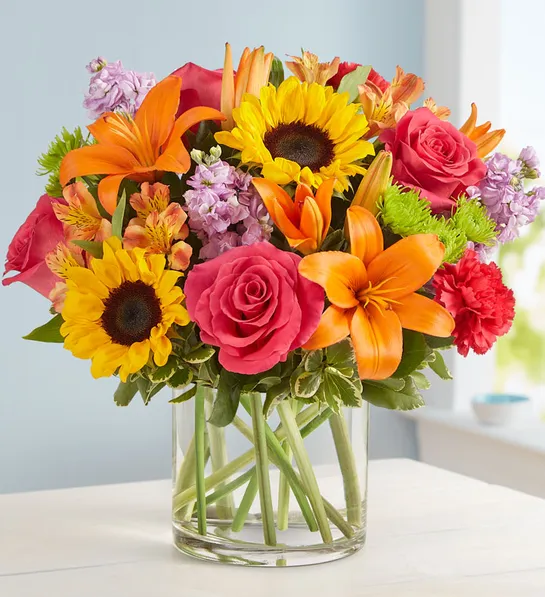 birthday party ideas for seniors floral bouquet