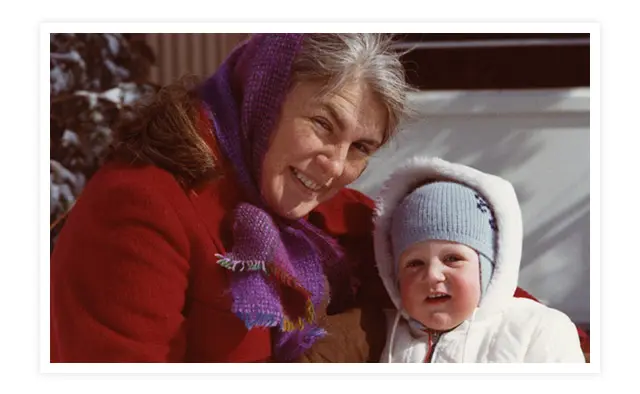 photo of dan hermann with his amazing mom