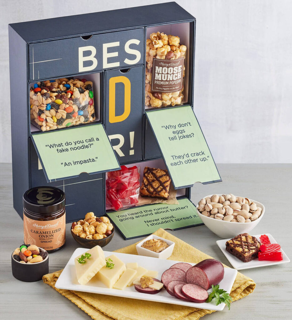 Father's Day gift ideas with seven days jokes