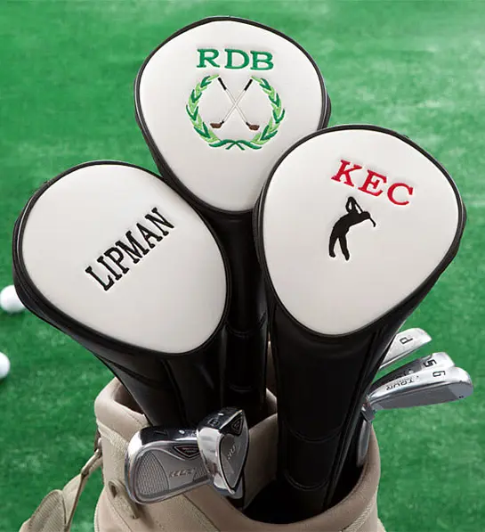 golf gift ideas with club covers