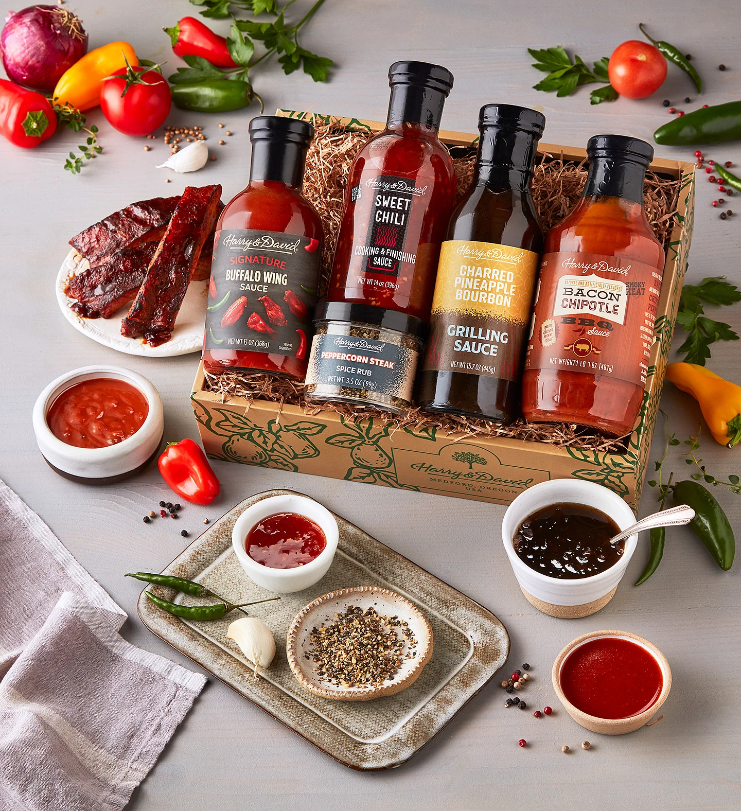 unique father's day gifts with grilling sauces