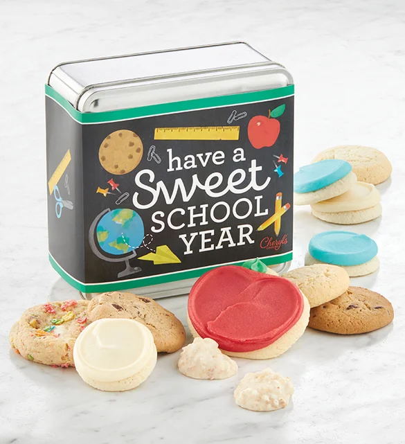 teacher gifts with Have a Sweet School Year Mini Treats Gift Tin
